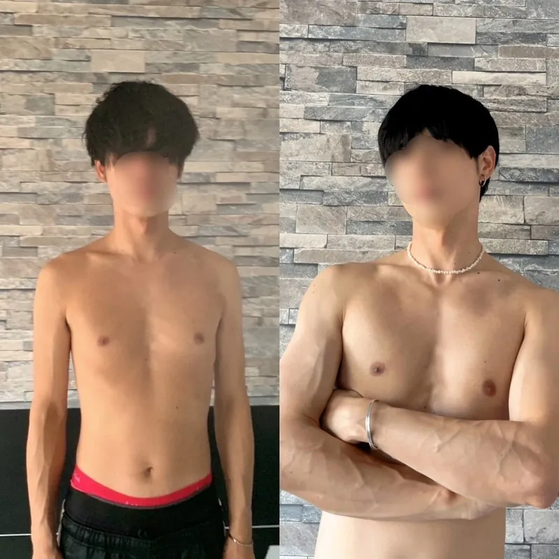 ジスさんの受講前と受講後