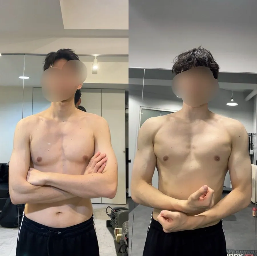 タクさんの受講前と受講後